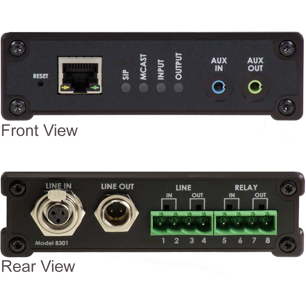 Algo 8301 PoE IP Voice Paging Adapter, with Audio Streaming & Tones / Audio Files Scheduler