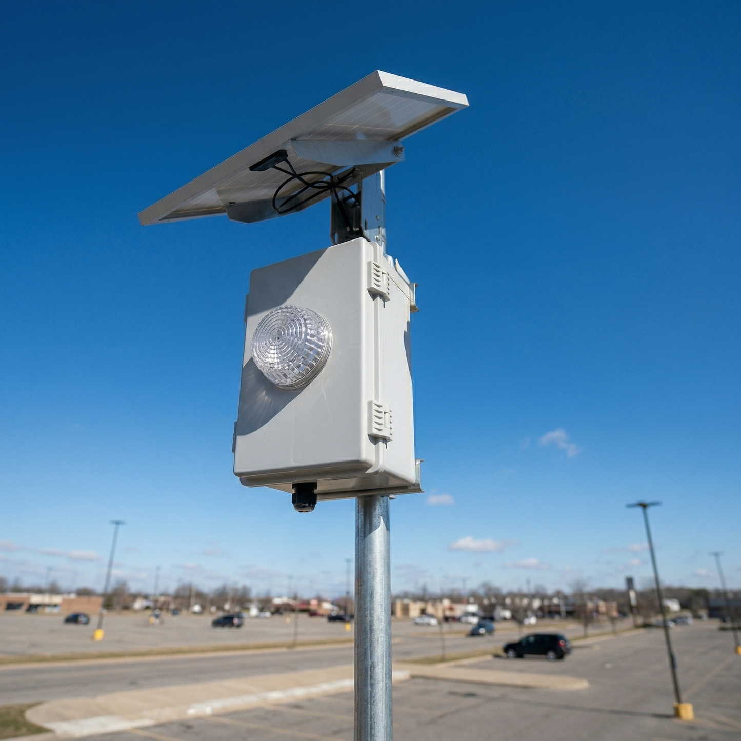 AR26LW-SOLAR Industrial Outdoor Strobe Light