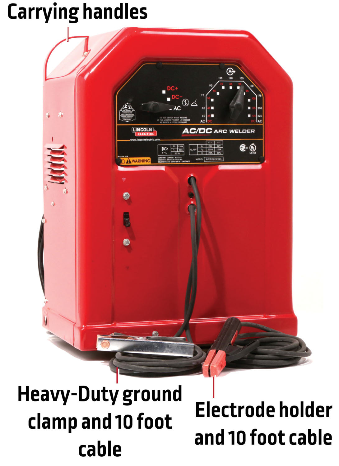 Lincoln AC/DC 225/125 Arc/Stick Welder
