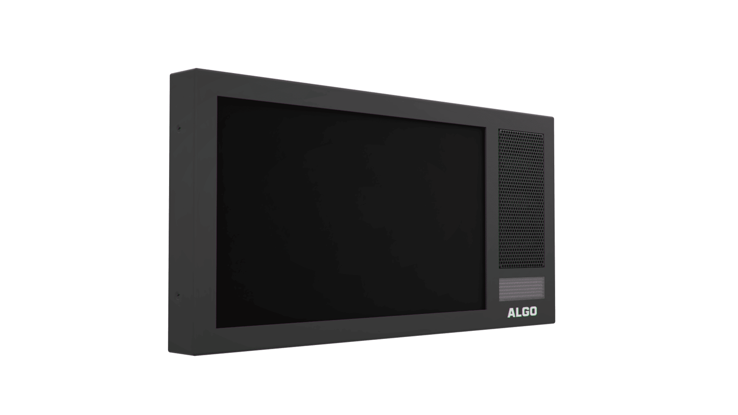 Algo 8410 PoE++ IP Single-Sided Display Speaker for Visual and Audible Alerting and Notification