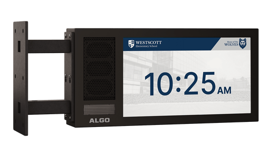 Algo 8420 PoE++ IP Dual-Sided Display Speaker for Visual and Audible Alerting and Notification