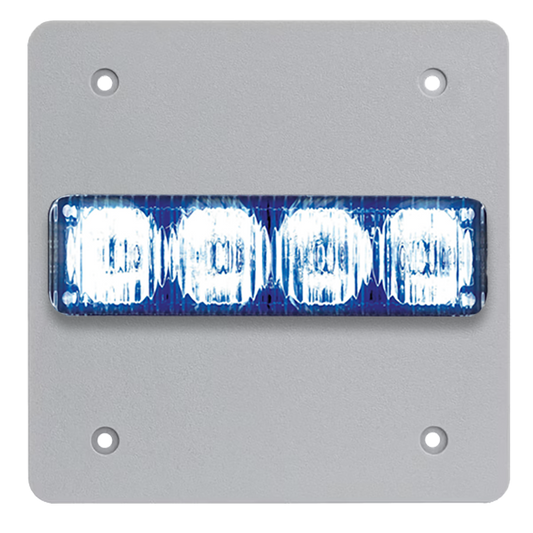 AR27LPW Blue High-Intensity Outdoor PoE LED Strobe Light