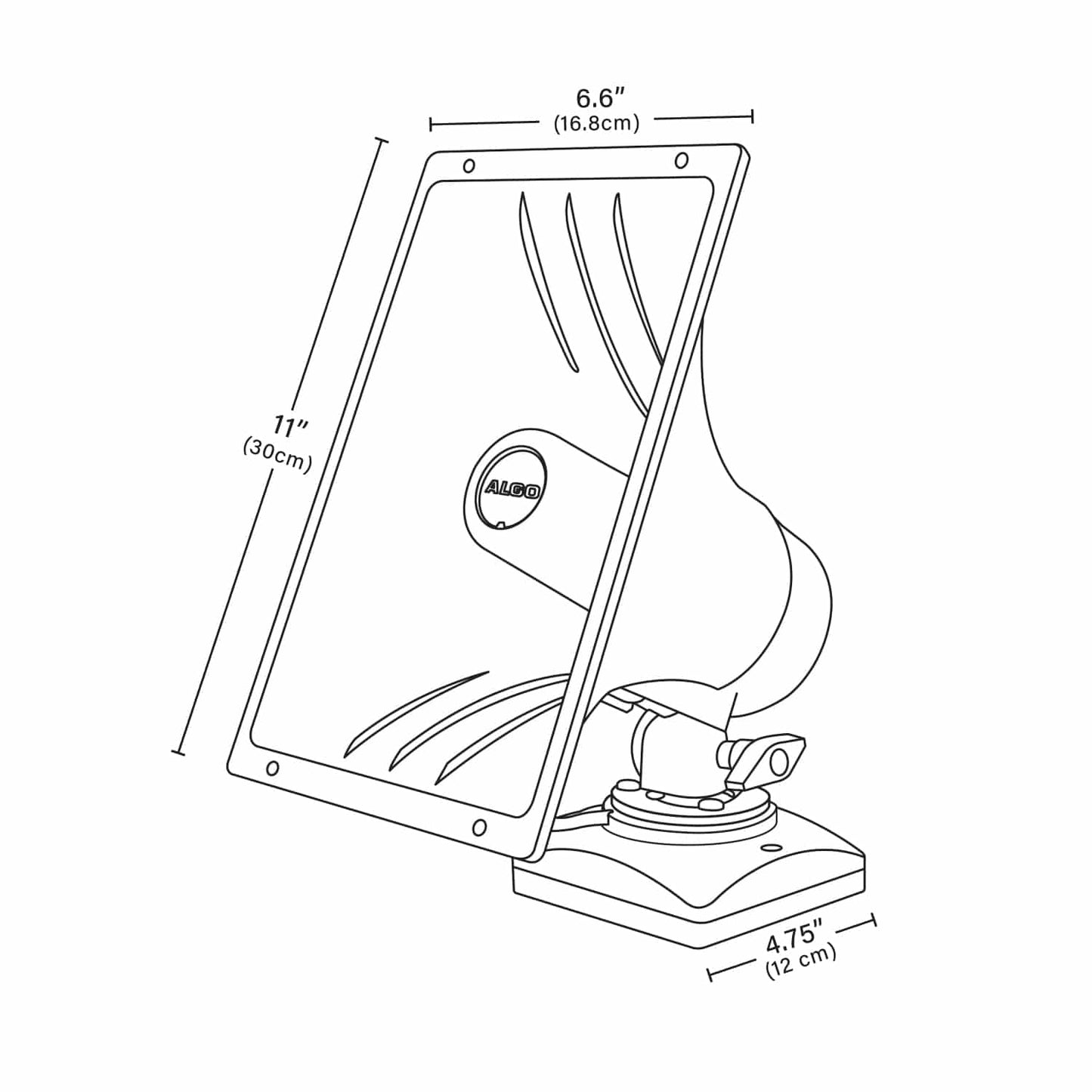 Algo 1196 Satellite Horn Speaker for use with 8196 Only