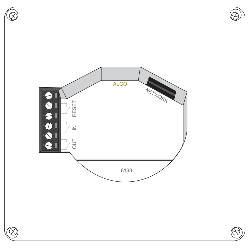 Algo 8138 Multicolor RGB+A LED PoE IP Strobe Light for VoIP Notification & SIP Alerting