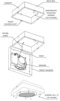 Algo 8189 PoE SIP Speaker for Paging, Notification & Music