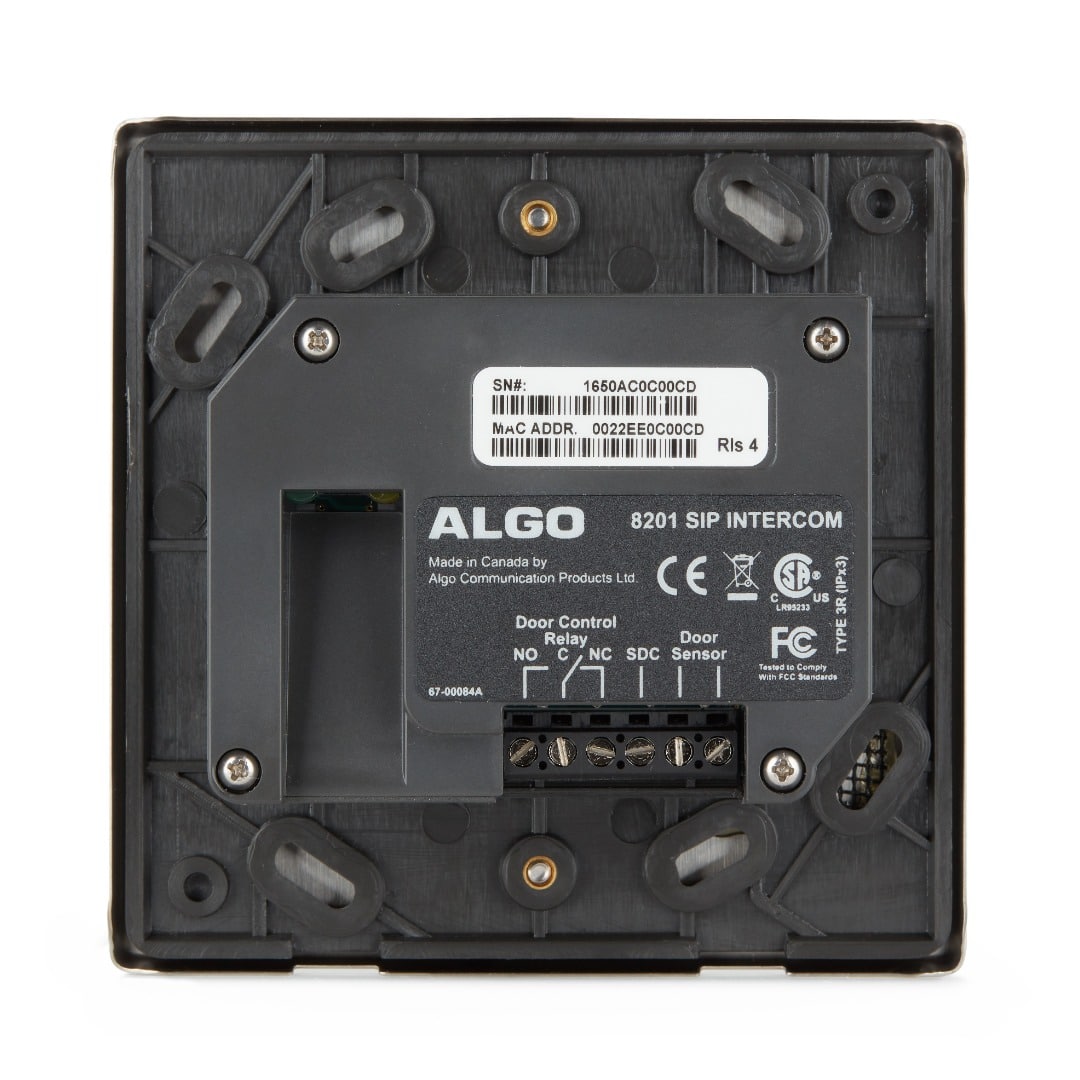 Algo 8201 PoE SIP IP Intercom / Doorphone with Relay