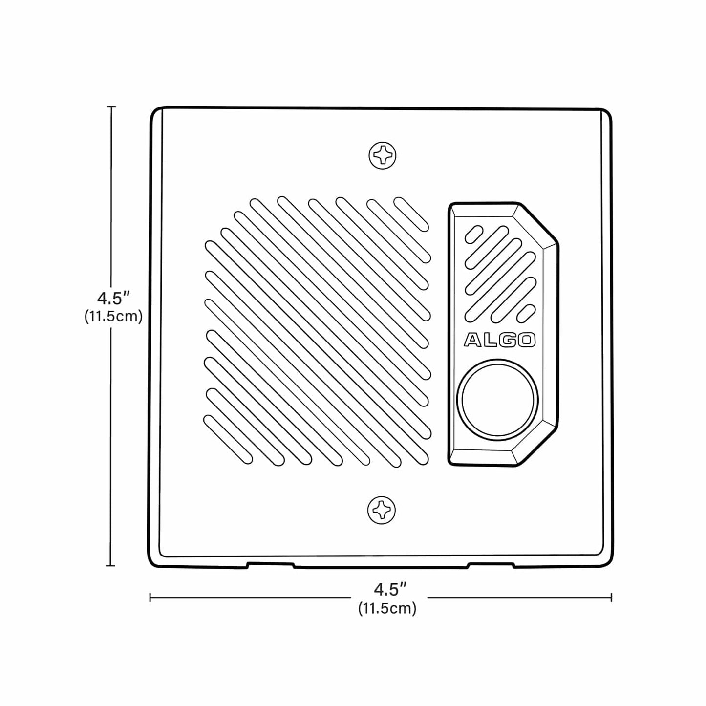 Algo 8201 PoE SIP IP Intercom / Doorphone with Relay